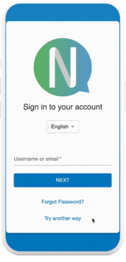 Login mit Nutzername und Password als Fallback