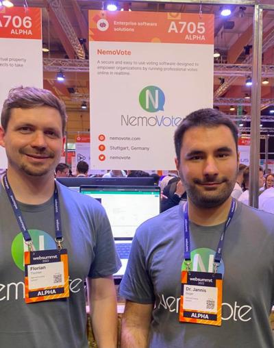 Cover Image for NemoVote at Web Summit 2022 in Lisbon