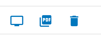 PDF export button