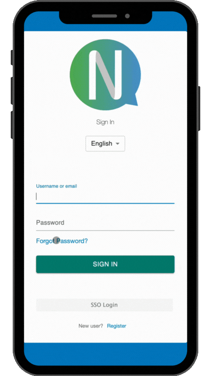 Glemt Password